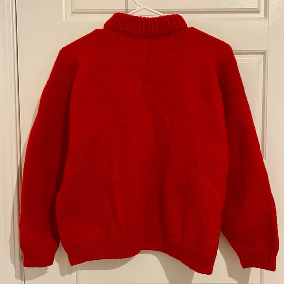 Red Holiday Christmas Sweater - Picture 2 of 2